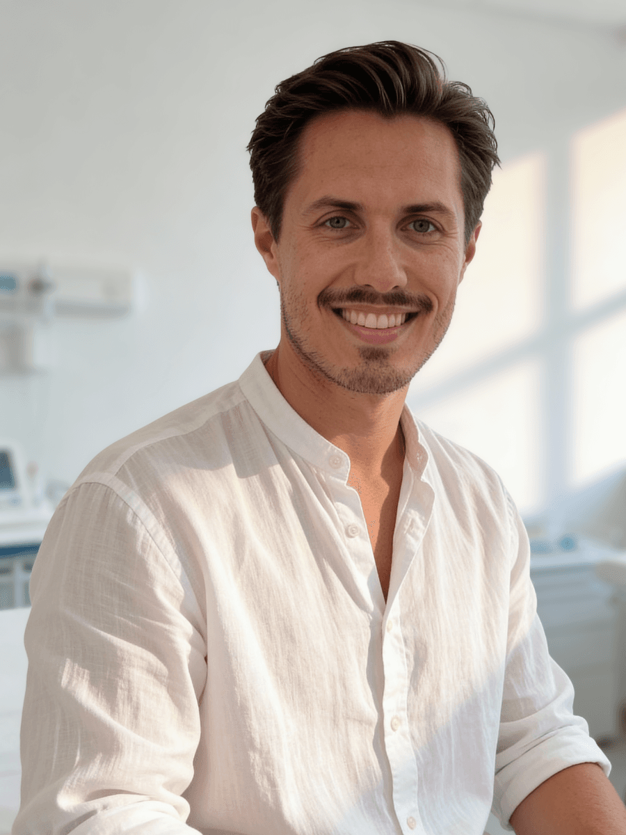 Dr. med. Vincent Ehrhardt Suchier in der Praxis